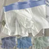 Underpants Men Mesh Ice Silk Boxer Trunks Sheer Breathable Underwear Thin Shorts Briefs U Convex Pouch See Through Lingerie