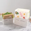 Take-Out-Behälter, 10 Stück, Sandwich-Burger-Verpackungsbox, Toastbrot, Hamburger, ölbeständiges Papiertablett, Paket, Gebäck, Bäckerei, Party, Einweg