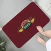 Carpets Central Perk Entrance Paillomat Floor Mats Anti-Slip Kitchen Balcony Area Tapis Decoration Home Decoration Tapis doux pour salle de bain