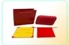 Classic Red Designer Jewelry Box Set High Quality Cardboard Rings Necklace Bracelet Box Cericate Included Flannel and Tote Bag2435131
