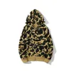 2023 Heren hoodie designer hoodies streetwear haai jassen patroon camouflage sweatshirt truien casual dames actieve vrouw klassiek dubbele rits L5