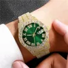 High quality luxury fashion high-end Mantianxing diamond steel belt Men's quartz watch Boy business sports clock retro 231228