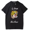 2019 Zomerontwerper T shirts voor mannen Tops Tiger Head Letter Borduurwerk T -shirt Mens Kledingmerk T -shirt T -shirt Dames Tops6058997