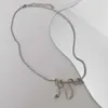 2024 Designers Minority Design slingrande Snake Pendant Versatile Simple Ins Cool Style Advanced Titanium Steel Chain Halsband Kvinna