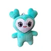 9 STKS veel Lovelys Pluche Koreaanse Super Ster Speelgoed Cartoon Dier TWEEMAAL Momo Pop Sleutelhanger Hanger voor Fans Meisjes Verjaardagscadeaus 231228
