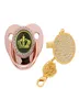 Rose Gold Baby Smacyn 2021 Bling Pacifiers Clips Łańcuch BPA Silikonowy sutek niemowlę urodzony w SOUTOTER SOOTORM PIERPIENI 4057904