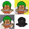 Accessoires de dessin animé Enfance One Piece Film Film Citations Badge Films mignons Jeux Épingles en émail dur Collecter Broche de dessin animé Sac à dos Chapeau DH62I