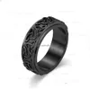 Band Rings Ancient Knot Ring Band Stainless Steel Rotatable Rings Women Men Relieve Hip Hop Fashion Fine Jewelry Drop Delive Dhgarden Dhzby