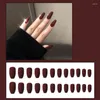 偽の爪cofo ffin shape nail art salon for women girls ballerina on