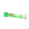 Toppuff água superior sopro de vidro plástico bong portátil viajar tubo de fumo parafuso instantâneo na garrafa conversor shisha titular tabaco zz