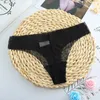 CP043 10pcslot Women Seamless Underwear Sexy Mesh G-String Tanga Transparent Lace Panties Thongs Female Summer Lingerie 231227