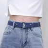 Vorhang Elastische Gürtel Für Frauen Stretch Kein Stanzen Weiblichen Bund Jeans Dekorative Gürtel Camping Täglichen Leben