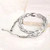 Link Bracelets LIEBE ENGEL Stainless Steel Chain Necklace Set Wholesale Fashion Jewelry For Women Gifts