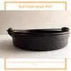 Pans Cast Iron Skillet Portable Pot For Cooking Household Pan Japanese Style Wok Double Handled Kitchen Supply Practical