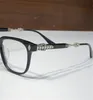 Nowe popularne retro mężczyźni okulary optyczne Melice Punk Style Design Retro Square Frame z skórzanym pudełkiem HD najwyższą jakość