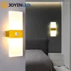 Wandlamp Binnenverlichting Voor Slaapkamer Nachtkastje Balkon Ganglampen LED Decor Zonder Sensor Acrylverlichting