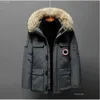 Heren donsparka's Canadese gans winterjas dikke warme jassen werkkleding buiten verdikte elanden houden paar hoge kwaliteit 5203