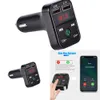 Voiture Bluetooth luxueuse Compatible avec la carte de Transmission Audio sans fil 5.0 Fm Mp3 2.1a accès à la carte de chargement double Usb