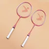 Badminton Racket Cartoon Aluminium Alloy Outdoor Sports Training Pats Kids Child 231229