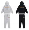 Trapstar Tracksuit Man Black Bluie dwuczęściowy zestaw żółty szary ręcznik haft wyściełany sweter swobodny dres mens track jogger ss3z