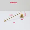 Ljussläckning Cover American Aromatherapy Candle Tools Candle släckar Candle Bell Metal Trumpet Candle släckar Cover CCJ2121