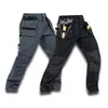 Pantalons multi-poches pour hommes, réparation de Machine, Cargo, travail en plein air, pantalons de travail résistants à l'usure, uniformes d'atelier 5XL