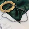 High End Design smycken halsband mode kvinnor design halsband guld pläterad lång kedja designer stil utsökt gåva x3003064