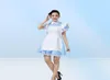 Halloween Maid Costumes Womens Adult Alice in Wonderland Costume Suit Maids Lolita Fancy Dress Cosplay Costume For Women Girl Y0822455467