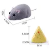 Simulation Infrared Electric Prank Jokes Remote Control Mouse Model Rc Animals Mouse on Radio Control for Cat Toys for Kids Gift 231229