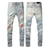 Amirir jeans de luxe de mode de mode concepteur de marque jeans de haute qualité broderée pantalon de jean Biker streetwear amirir jeans 22 rock women ksubi jeans amirir jeans hommes 1420