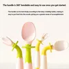 Baby Spoons Cute Baby Learning Spoons 360 Degree Bendable Toddler Tableware Children Training Feeding Cutlery Utensil accessory 231229