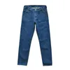 Saucezhan 315XX18SX hommes jean lavé selvedge Denim pour coupe effilée en détresse braguette à glissière 18 oz 2312129