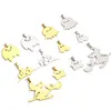 Charms 1 Stuk 304 Rvs Halloween Ghost Bezem Heks Metalen Hangers Voor Diy Sieraden Maken Vinden Accessoires Benodigdheden