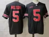 Ohio State Buckeyes Football Jersey 5 Wilson 4 Fleming 2 Chris Olave Emeka Egbuka 18 Marvin Harrison Jr. 1 Justin Fields 8 Cade Stover