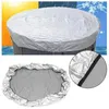 Black Bathtub Cover Round AntiUV Protector Outdoor Courtyard Spa Swimming Pool Tub Dust Waterproof Durabl 231228