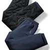 Herenbroek Trendy comfortabele heren casual broek Winddicht Winter met versterkte ritszakken Voor