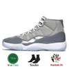 Nike Air Jordan 11 Retro Jorden11s 농구화 여성 남성 트레이너 점프맨 로우 72-10 퓨어 바이올렛 체리 쿨 그레이 브리드 콩코드 감마 블루 스페이스 잼 스니커즈