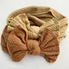 5 pièces/lot bébé bandeau câble tricot bandeaux pour enfants élastiques bandes de cheveux fille accessoires infantile bandeau doux Turban né 231229