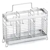 Kitchen Storage Big Deal Hanging Stainless Steel Chopsticks Spoons Fork Cutlery Holder Organizer Rack Drainer