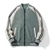 メンズジャケット2024秋のメンカジュアルファッション品質アウターウェアライトウェイトスタンドカラーユーストレンドジャケット衣料品ジッパー