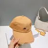 Verstelbare casquette ontwerper emmer hoed brede rand hoeden nieuwe honkbal pet mode casual visser zonbescherming vizier caps motorkap s23001