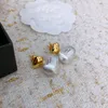 S925 Sterling Silver Gold 2 Couleurs Boucles d'oreilles Stud pour femmes Retro Vintage Oorbellen Luxury CEL Designer Chinese Boucle d'oreilles Chine