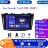 9 '' Android 12 Autoradio Multimedia Player for Suzuki Swift 4 2011 2012 2013 2014 Radio Radio GPS WIFI STEREO 2DIN