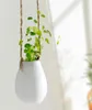 US Home Garden Balcony Ceramic Hanging Planter Flower Pot Plant Vase With Twine Little Bottle Home Decor1340518
