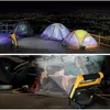 1-teiliges wiederaufladbares LED-Arbeitslicht, faltbares, tragbares, wasserdichtes Arbeitslicht, 360 ° drehbares, superhelles Flutlicht für Camping, Angeln und Wandern