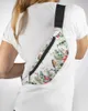 Waist Bags Christmas Eucalyptus Berries Robin For Women Man Travel Shoulder Crossbody Chest Waterproof Fanny Pack