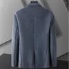 Männer Anzüge 2023 Hohe Qualität Wolle Mode Hübscher Trend Business Casual Anzug Mantel Junge Schlanke Blazer S-3XL