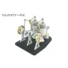 TAROT-RC ST002-02 İki silindirli küçük alkol tipi Stirling Motor / All-Metal Hassas Model Moda Hediyeleri / Özel Koleksiyonlar