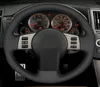 Bilrattskydd Handstitched Black Artificial Leather for Infiniti FX FX35 FX45 20032008 NISSAN 350Z 200320094858208