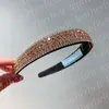 Diademas brillantes con diamantes de imitación para mujer y niña, diadema de diamantes de Color de marca, accesorios para el cabello deportivos a la moda